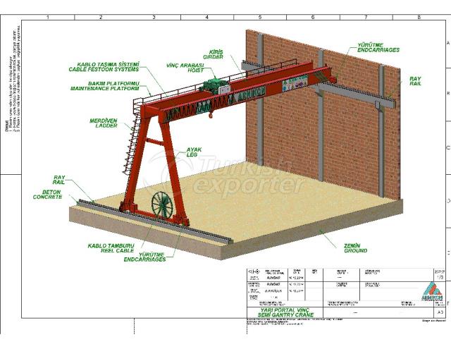 Semi Gantry Cranes