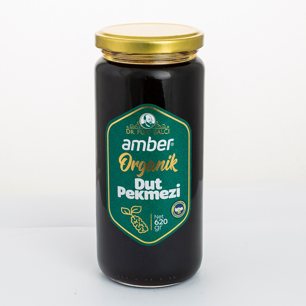 AMBER ORGANIC MULBERRY MOLASSES 620 GR