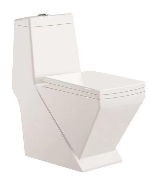 ceramic wash down one piece toilet sets