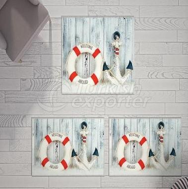 3D Velvet Matt Set-Anchor