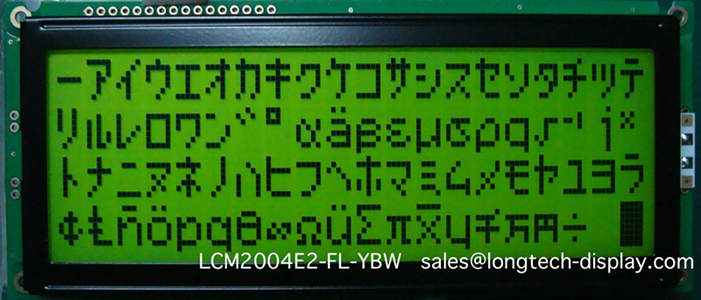 2004 character LCD module