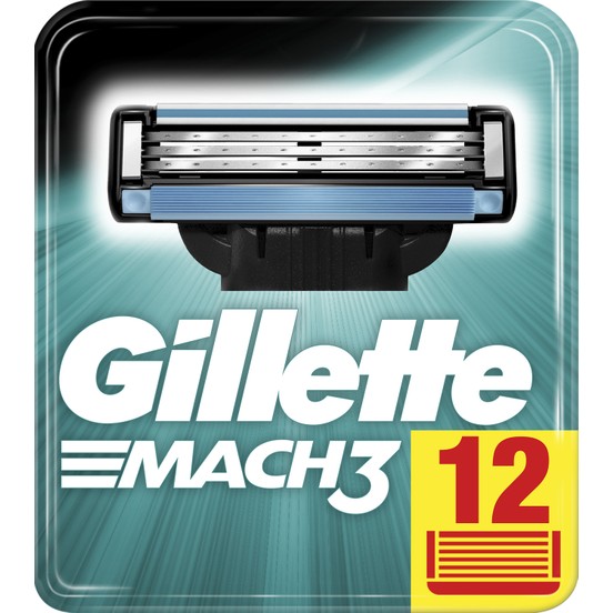 gillettte mach3 - count 12