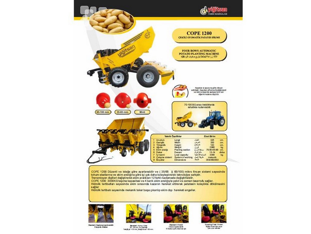 Potato Planting Machine