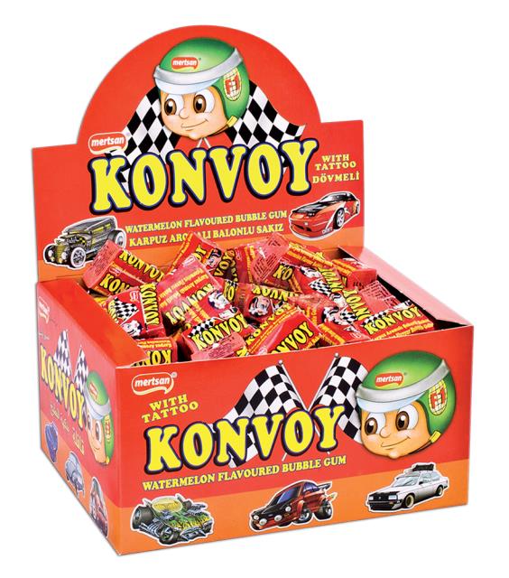 Konvoy Watermelon Flavored Gum