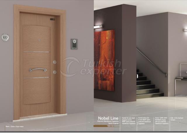 Nobel Line Me 12  Steel Doors