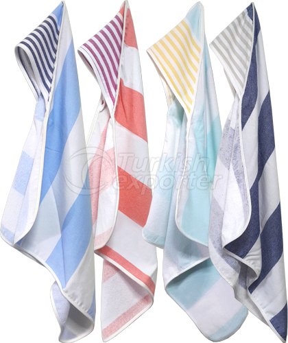 HOODED BABY TURKISH TOWEL