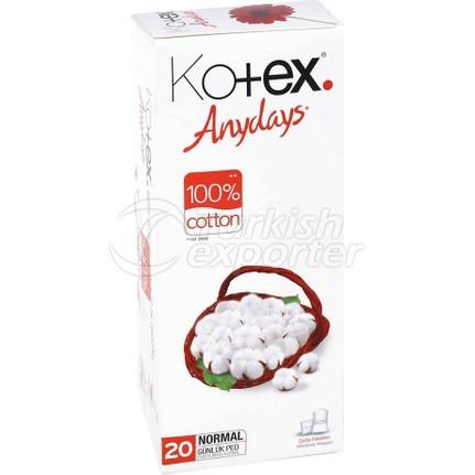 KOTEX ANYDAYS NORMAL 20 pcs