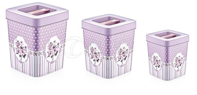 Patterned Storage Box