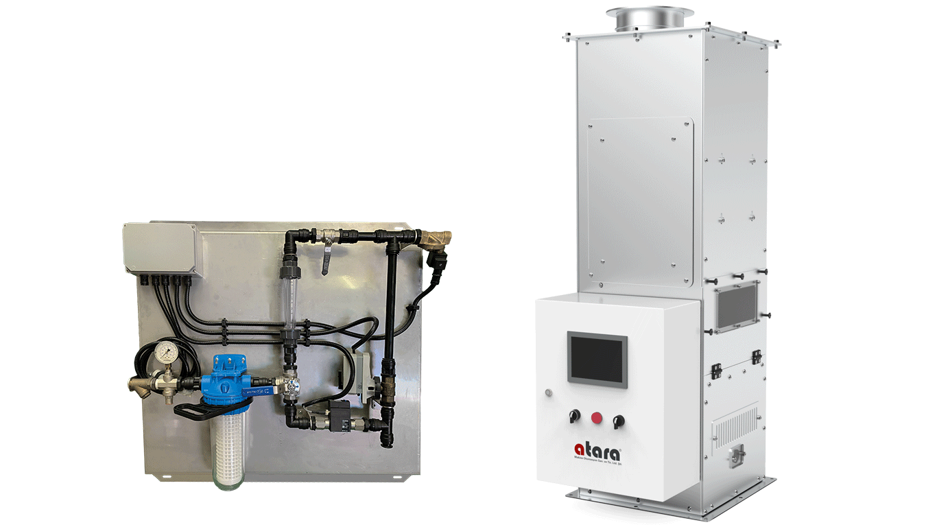 Microwave Moisture Measurement and Automatic Dampening System