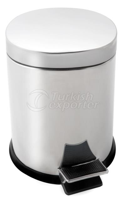 Stainless Steel Pedalled Waste Bin