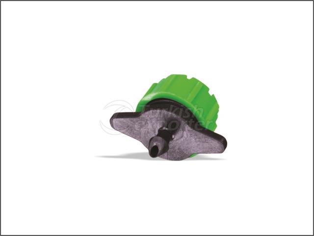 Green Adjustable Flow Dripper