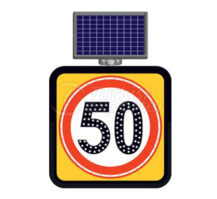 Solar Road Maintenance Led Signs  11845 FL