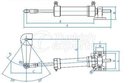 سيلندر هيدروليكي DS50