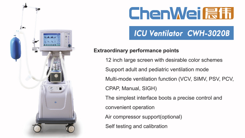 ICU Ventilator CWH-3020B