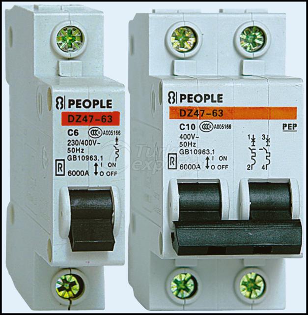 DZ47-63 MINI CIRCUIT BREAKER