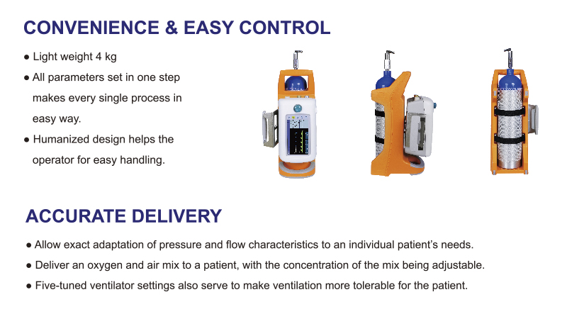 Emergency & Portable Ventilator CWH-2020