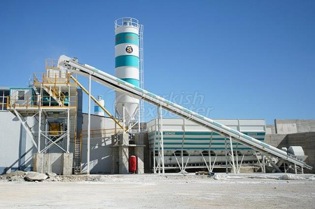 Stationary Type Concrete Batching Plants