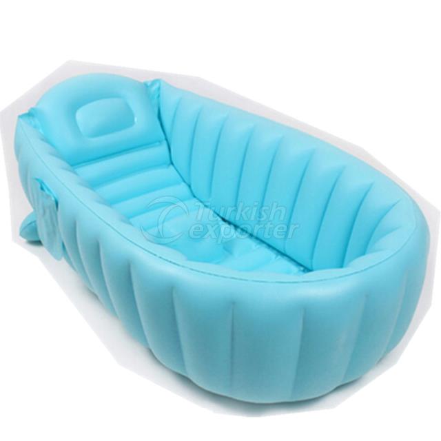 Inflatable Baby Bathtub PVC Materia