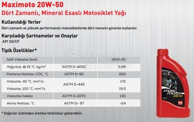 Maximoto 20W-50