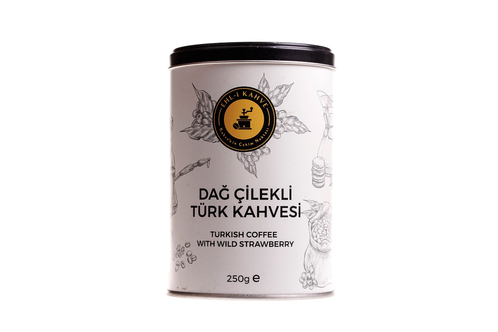 Turkish Coffee with Wild Strawberries