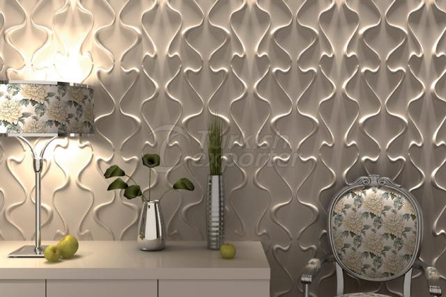 Safran 3d wall panel