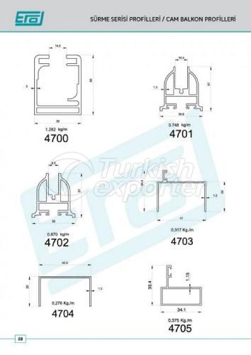 Glass Balcony Profiles