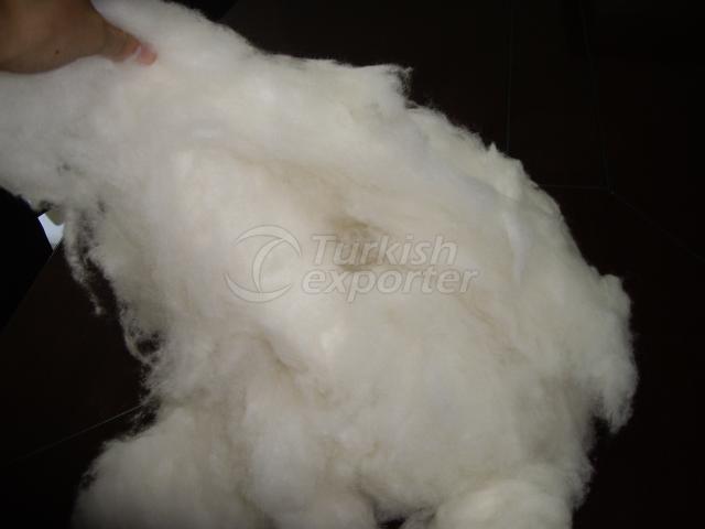 dehaired pure cashmere fiber