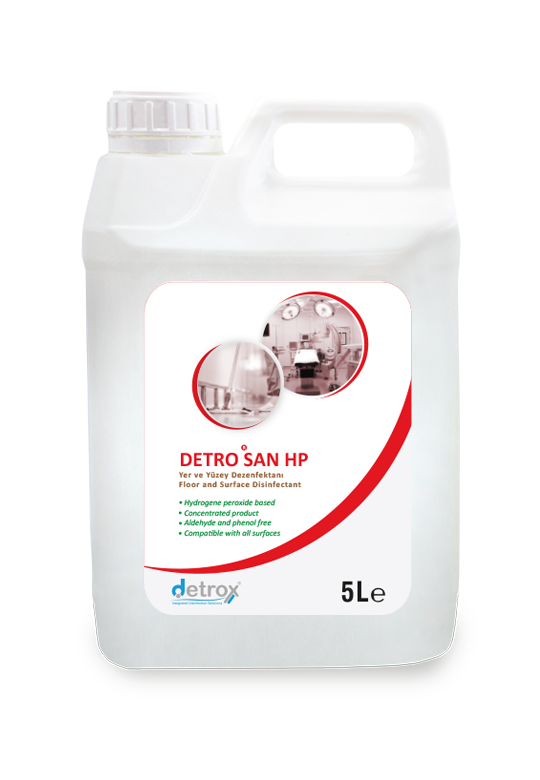 DETRO SAN HP Hydrogen Perixide Based Concentrated Surface Disinfectant