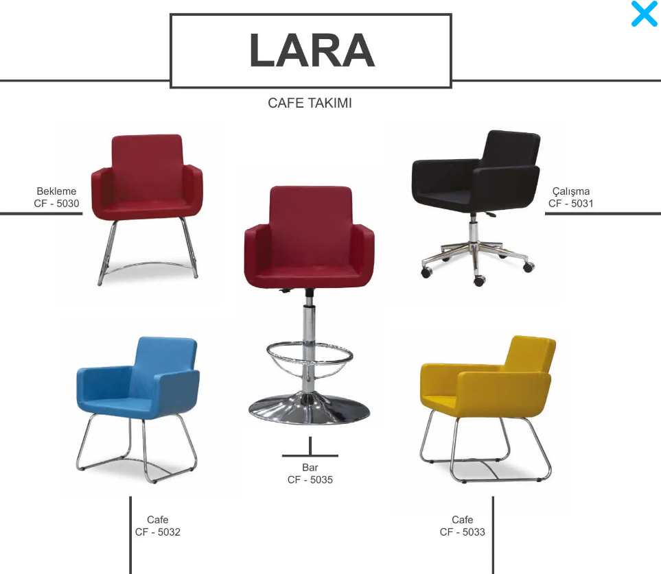 Cafe Furniture - Lara