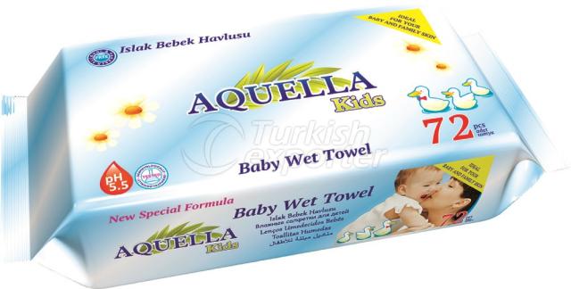 Baby Wet Towel Aquella