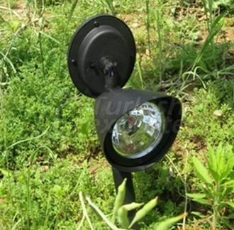 Solar Garden Lawn LED Spotlight Landscape Spot light