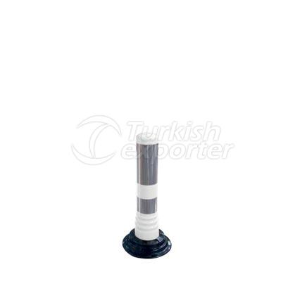 Glue Down Flexzible Delineators   12236 UB R-W