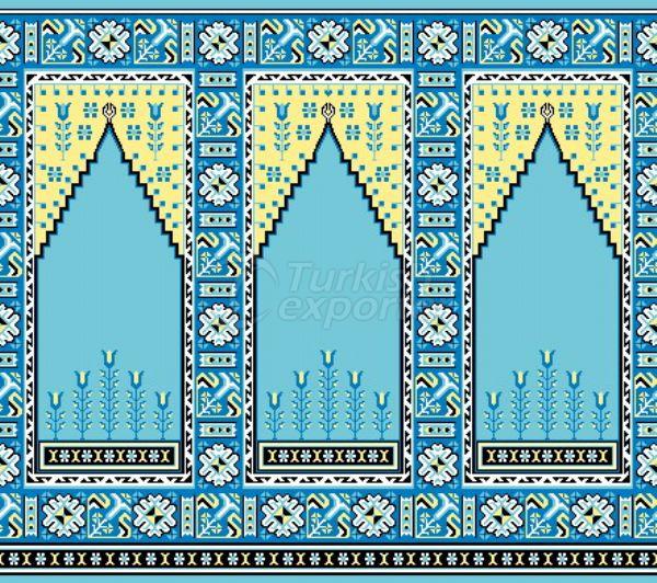 Wool Mosque Carpets YCH005