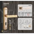 Zamak Door Handles Zumrut