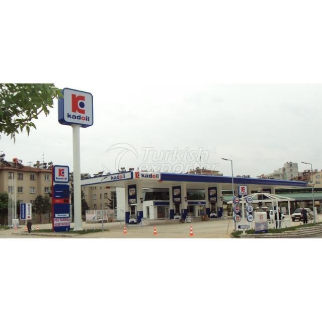 Fuel Station Cladding