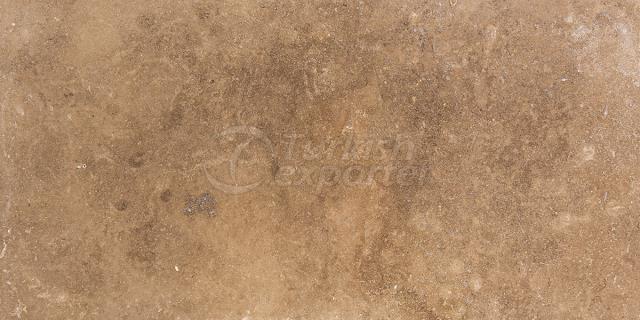 Noce Travertine Filled Honed Marble