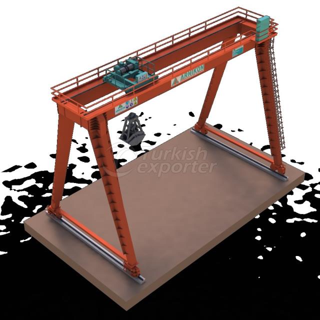 hydraulic grab Gantry Crane
