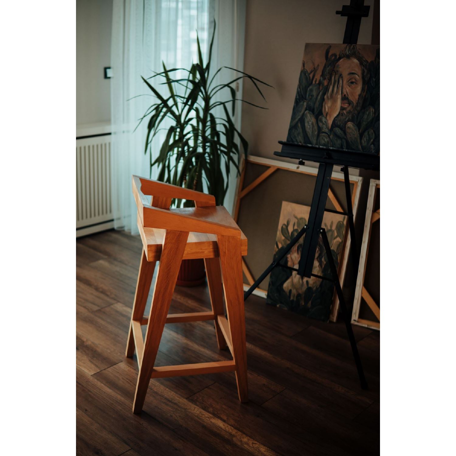 Wood Bar Stool