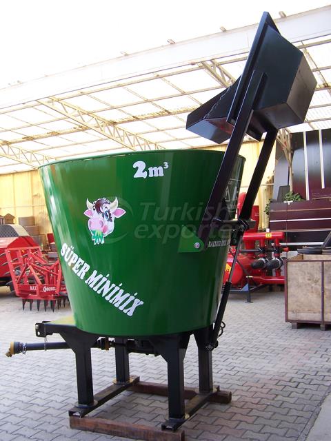 Dikey Yem Karma Makinesi