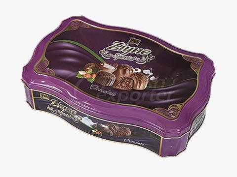 Elif Ziyne Bumped Chest Tin Box