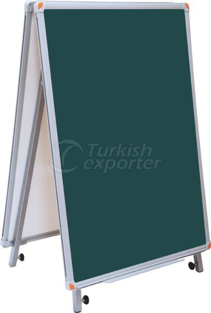 Double Sided Laminated Chalkboard