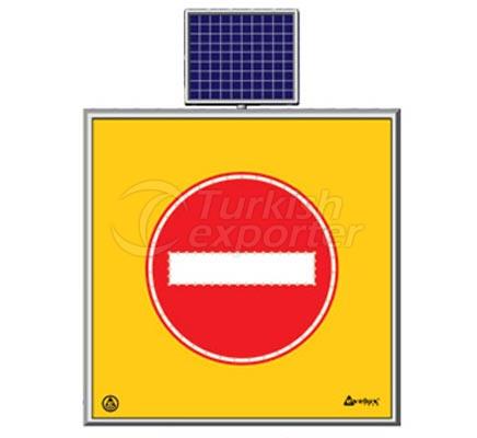 Solar Road Maintenance Led Sign  11768 S-LD