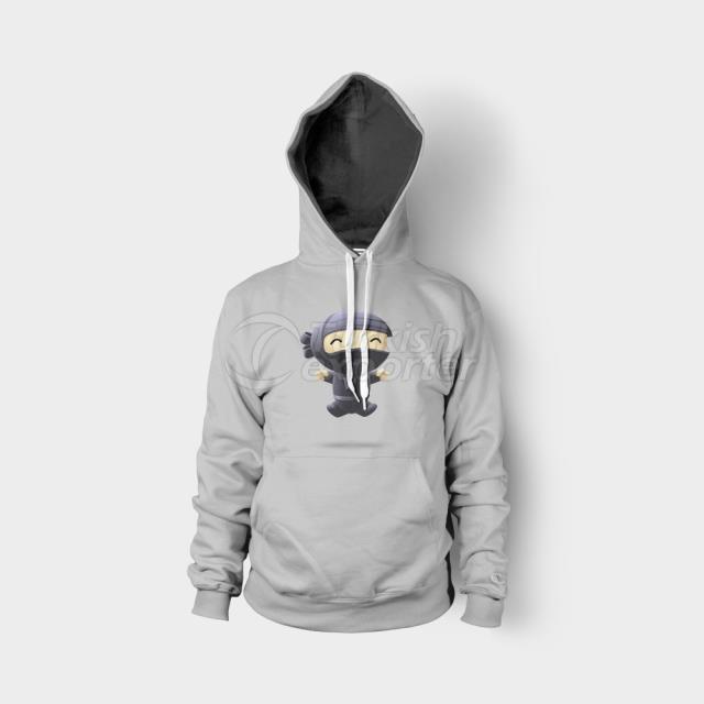 Hooded Sweatshirt Gray
