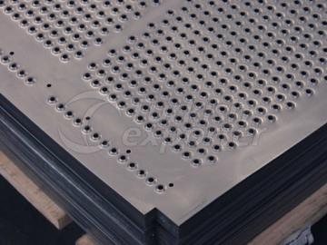 PUNCHING EXTRUDED ALUMINIUM PROFILES