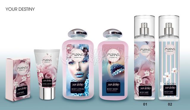 Destiny bath and body cosmetics