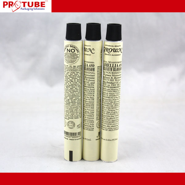 Aluminum cosmetic tube