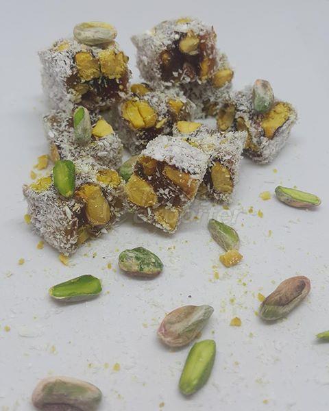 Hazelnut Turkish delight