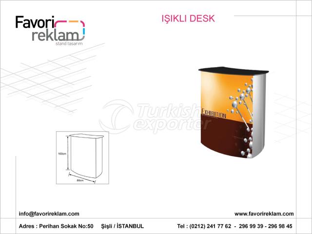 Lighted  Desk