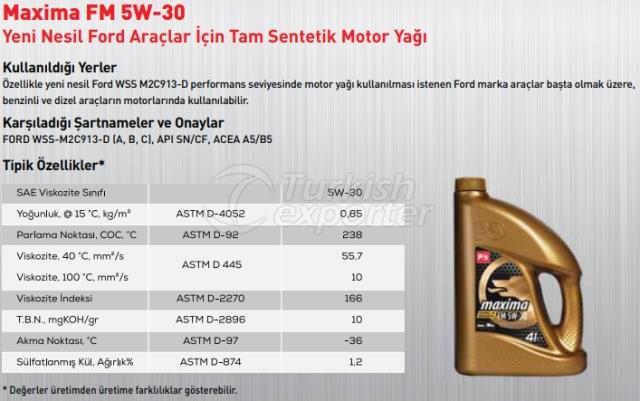 Maxima FM 5W-30