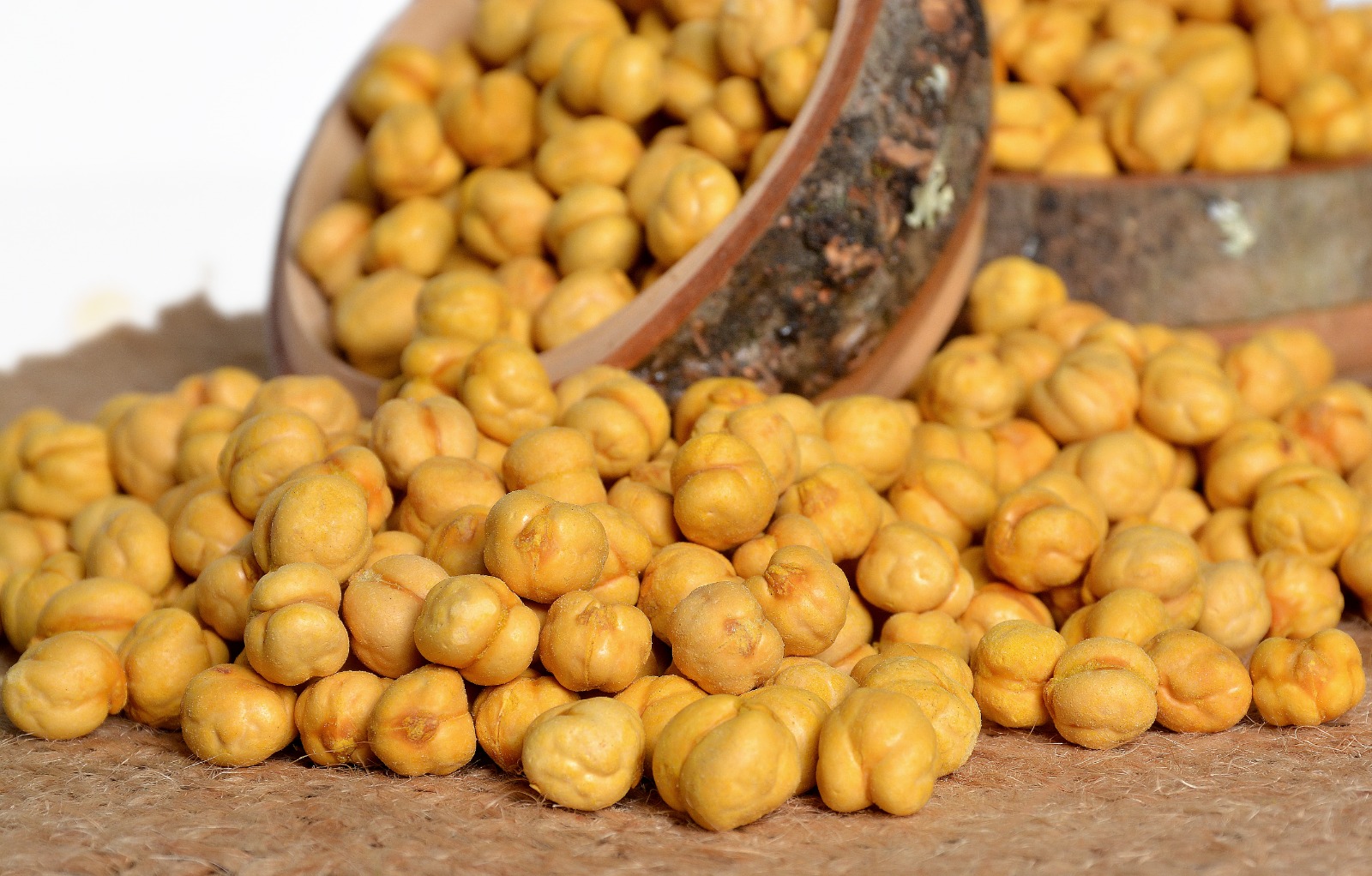 salted chickpeas